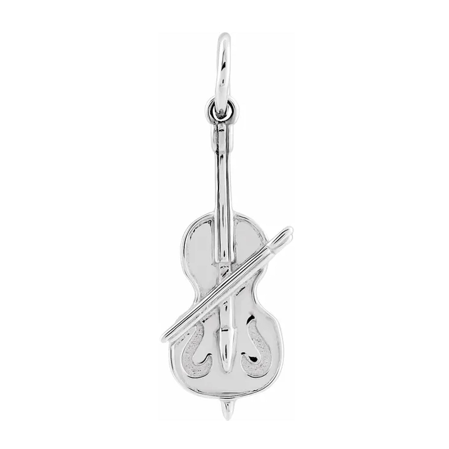 14K Violin Charm and Pendant