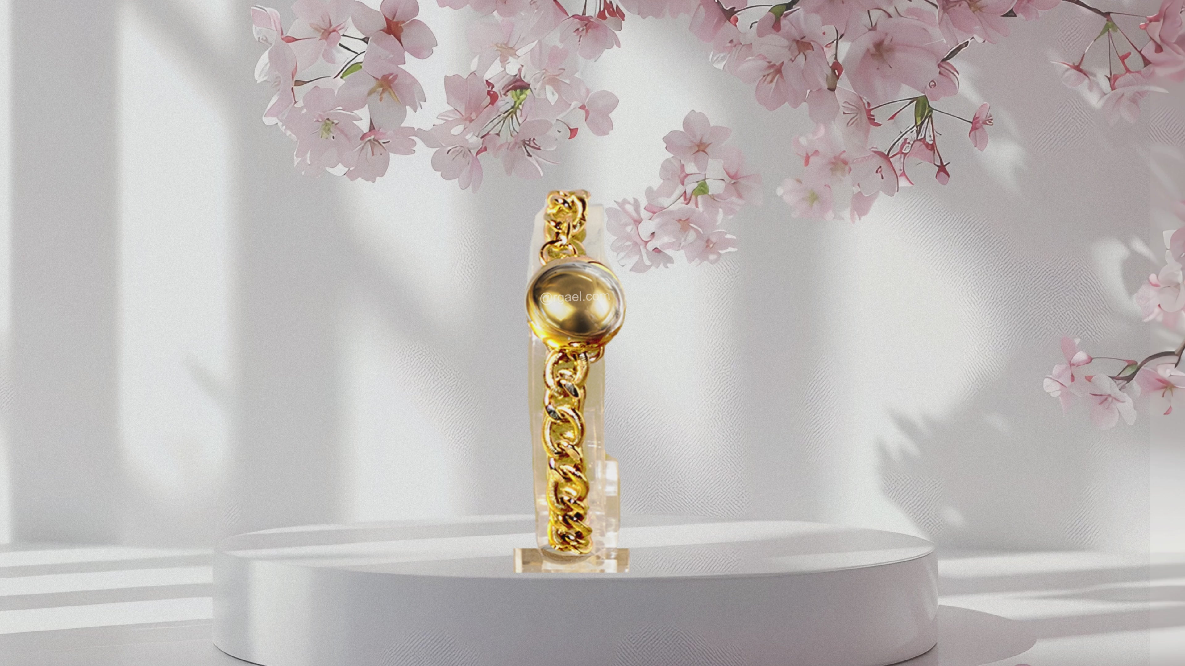  RGAÉL™ patented jewelry clasp hero video showcasing innovative one-handed bracelet fastening, interchangeable clasp designs, and refined fine jewelry styling.