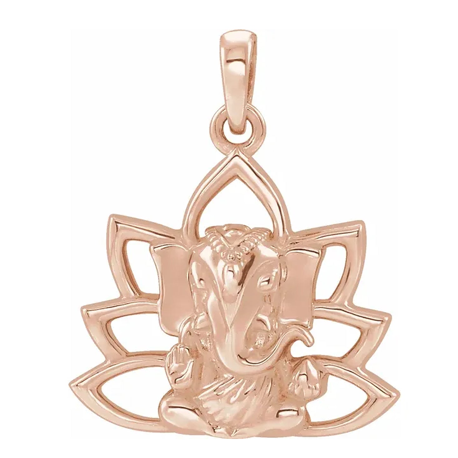 14K Ganesha Pendant